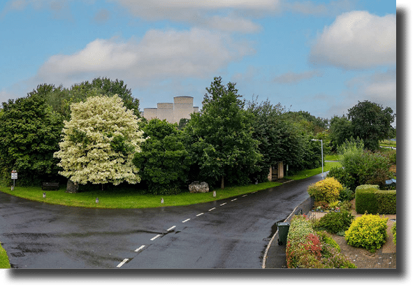 (Photo shoot 0724-024) Ratcliffe Power Station visit 16 July 2024. Comparison shot from original artist images before construction.