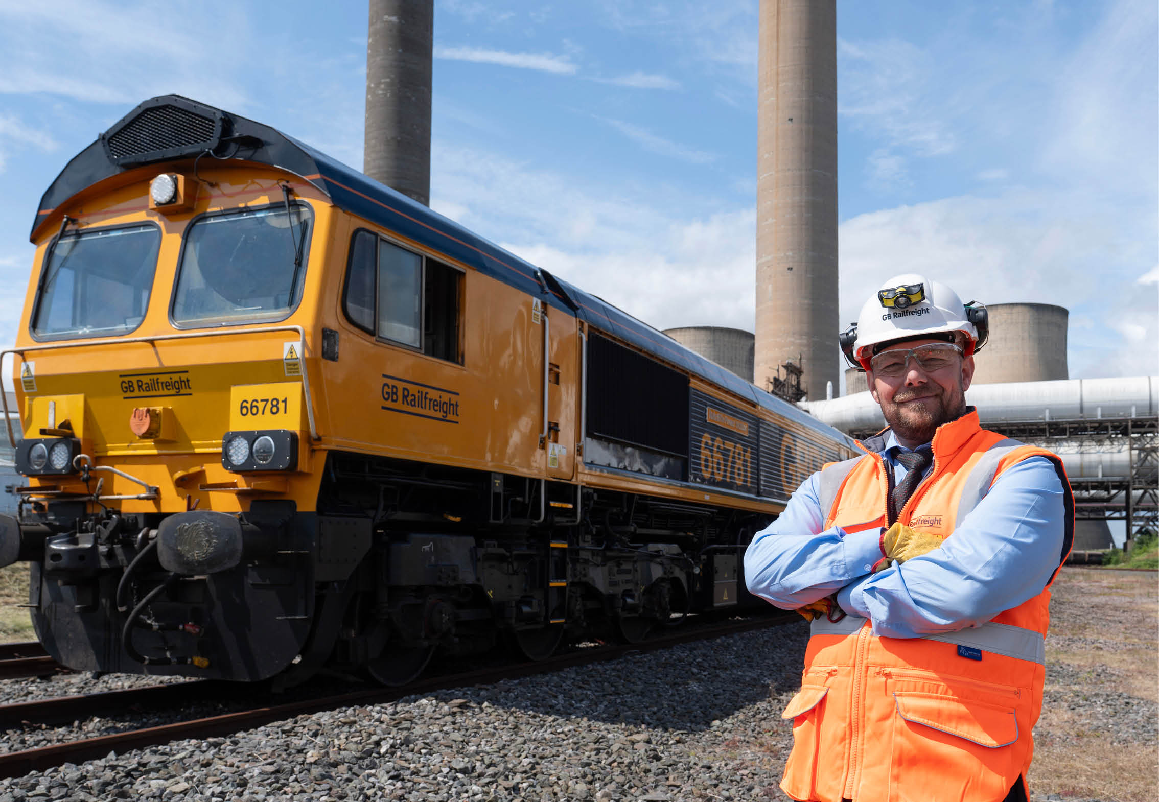 (Photo shoot 0624-047) Ratcliffe Power Station visit 28.06.2024 Last coal train.