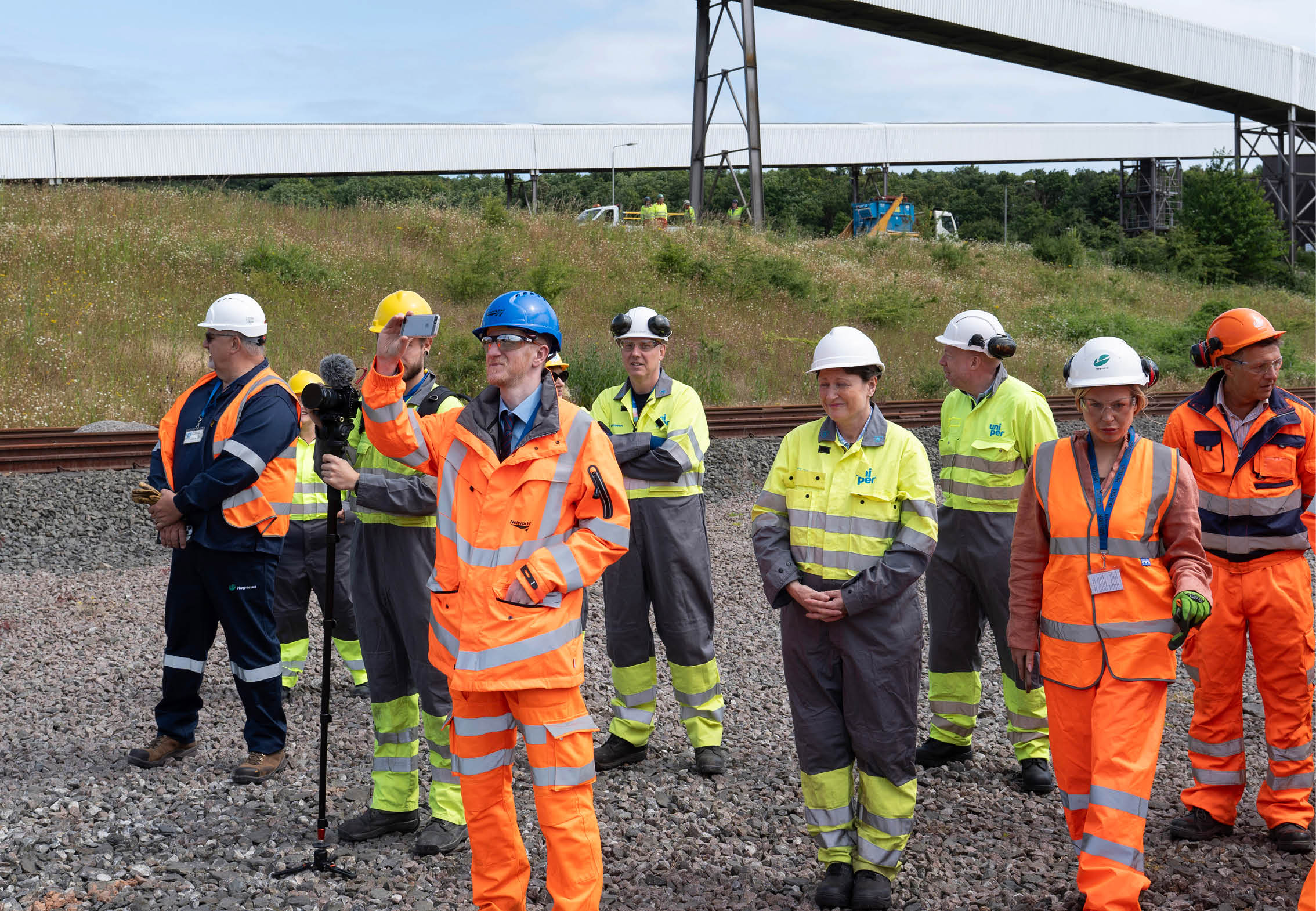 (Photo shoot 0624-047) Ratcliffe Power Station visit 28.06.2024 Last coal train.