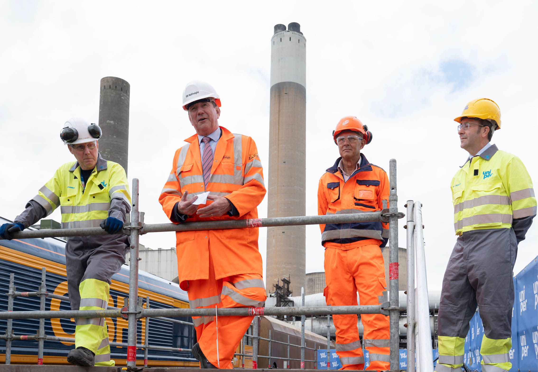 (Photo shoot 0624-047) Ratcliffe Power Station visit 28.06.2024 Last coal train.