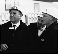 Lord Robens visit (Chairman of National Coal Board)
