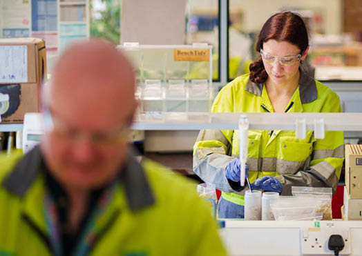 (Photo shoot 0324-047) Ratcliffe Power Station visit Chemistry Lab 21.03.2024