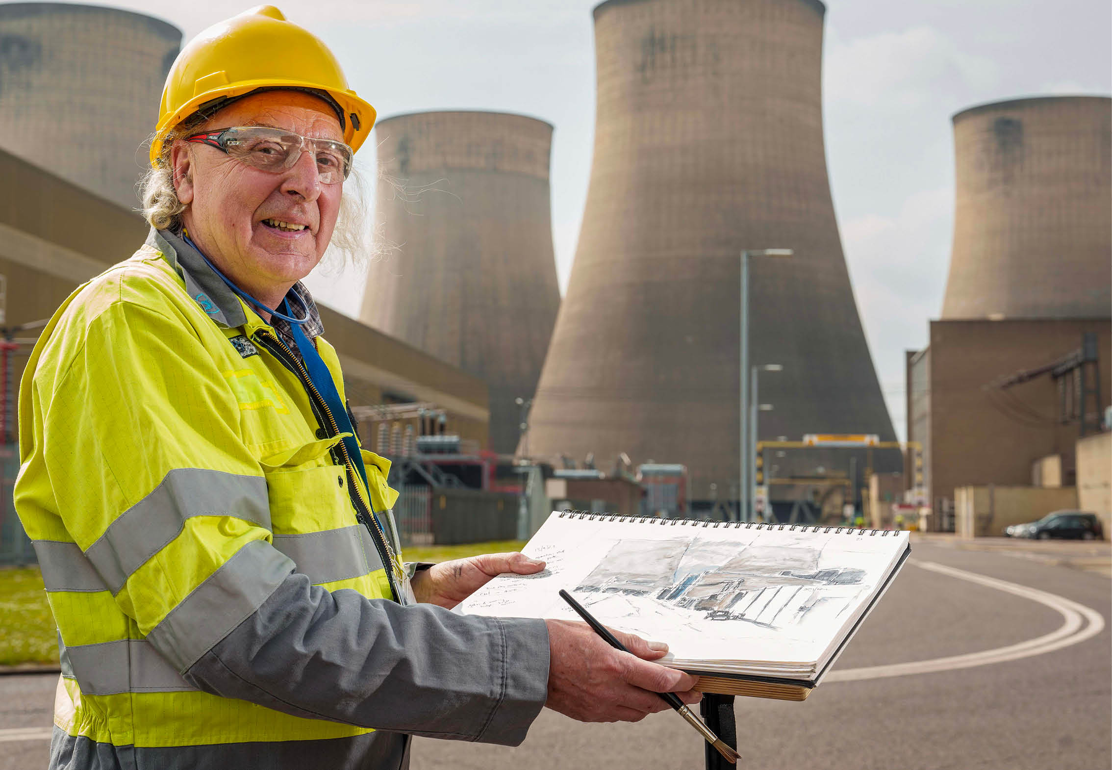(Photo shoot 0524-001) Ratcliffe Power Station visit 01.05.2024