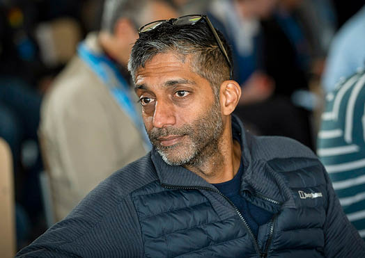 (Photo shoot 0624-022) Ratcliffe Power Station visit 13.06.2024 Ex England Footballer John Barnes visits the Power Station to give a talk to colleageues