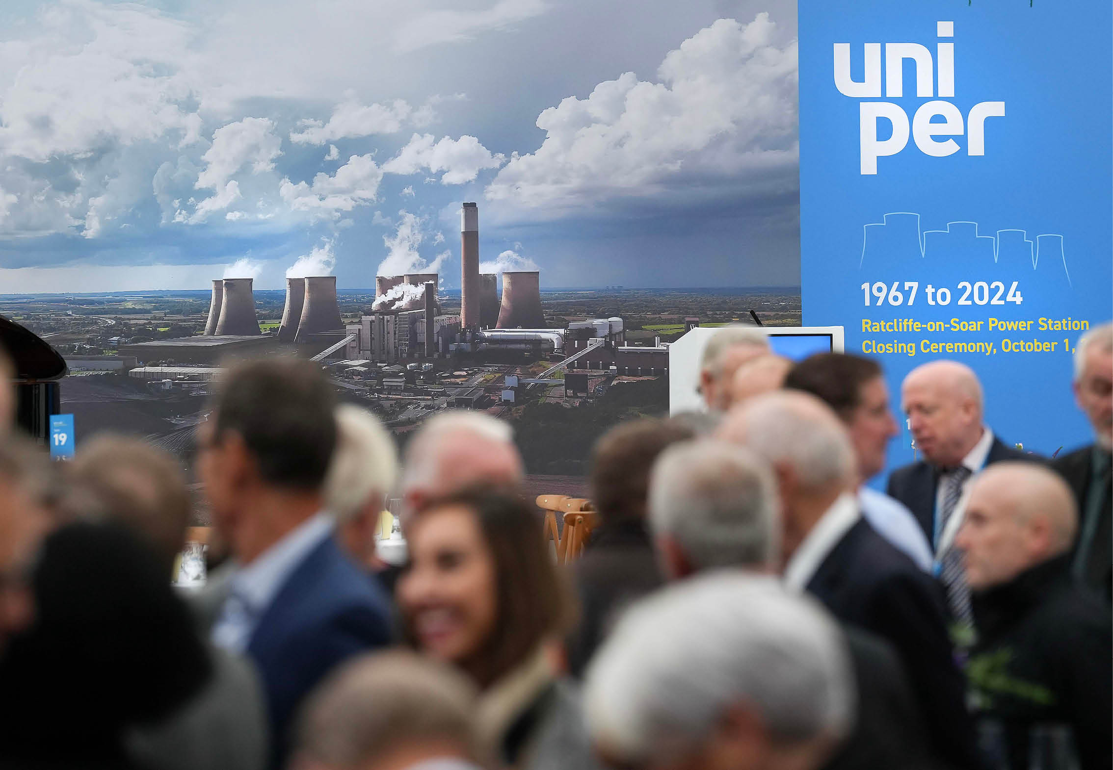 (Photo shoot 1024-001) Ratcliffe Power Station official closing event.01/10/2024