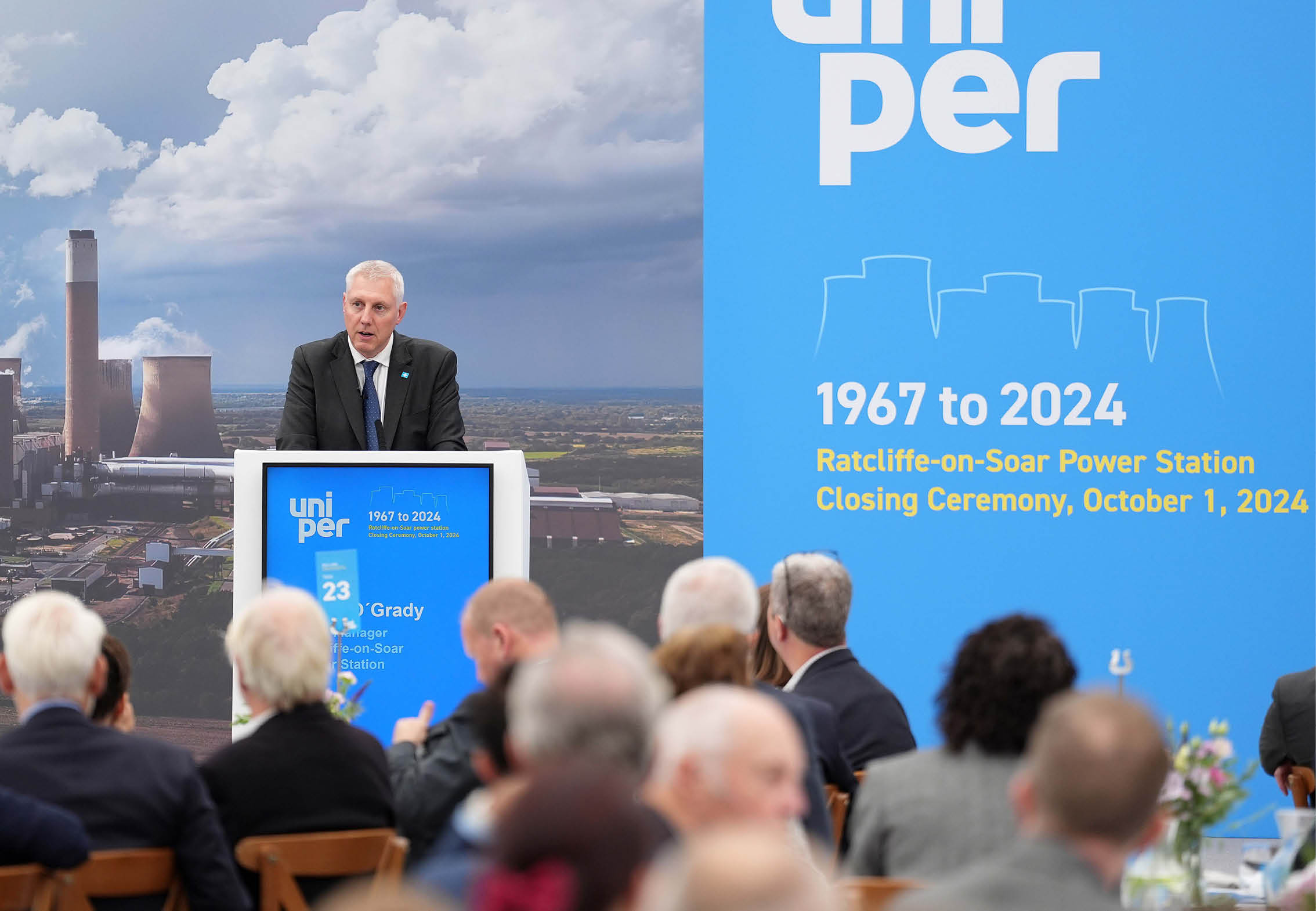 (Photo shoot 1024-001) Ratcliffe Power Station official closing event.01/10/2024