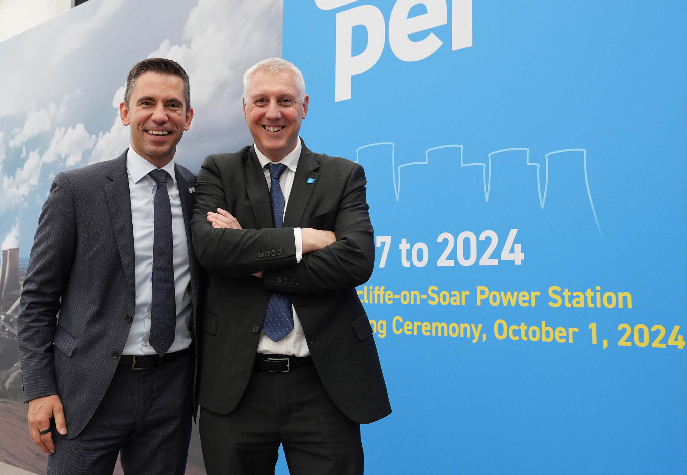 (Photo shoot 1024-001) Ratcliffe Power Station official closing event.01/10/2024