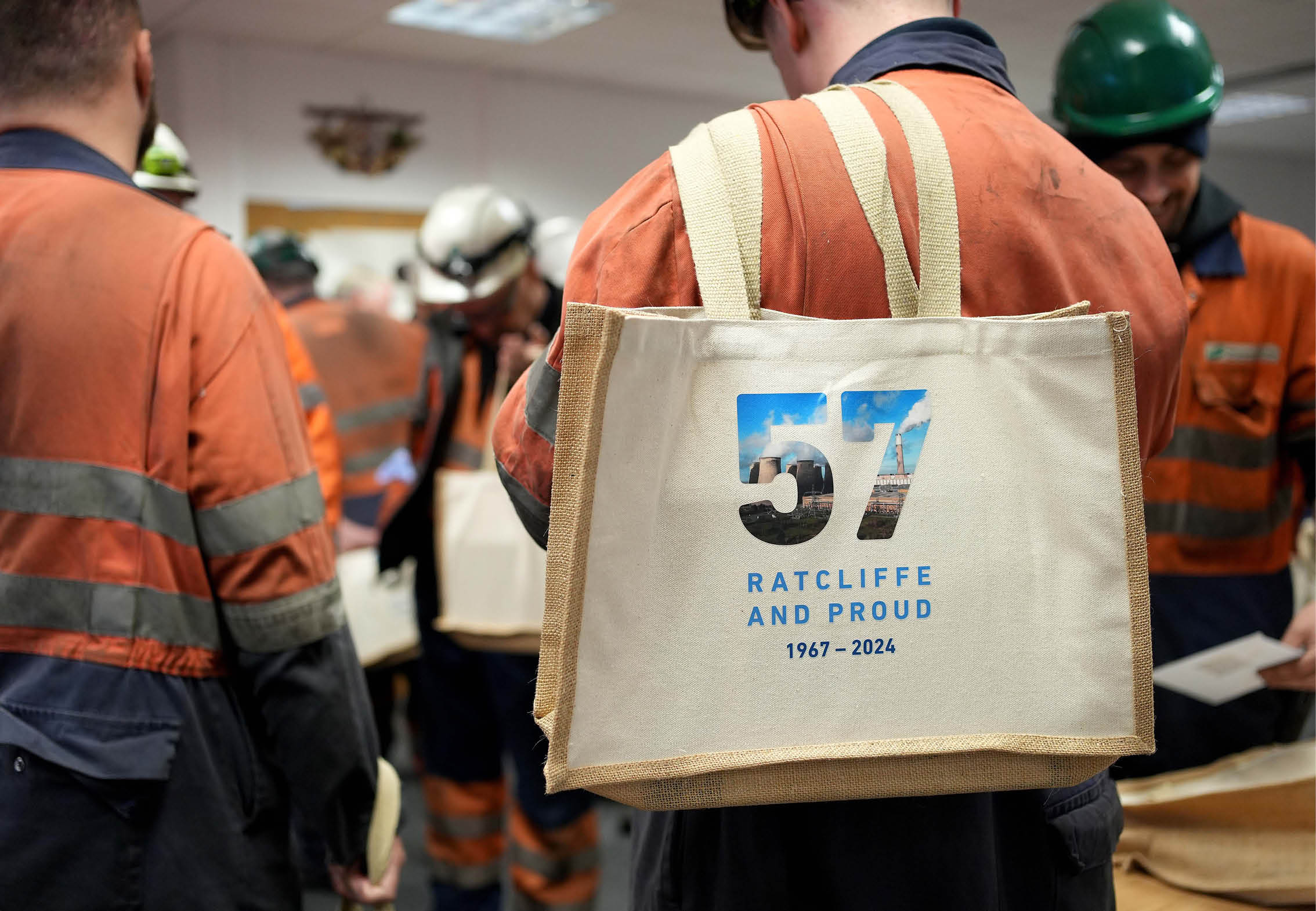 (Photo shoot 1024-035) Ratcliffe Power Station employee day. 16/10/2024