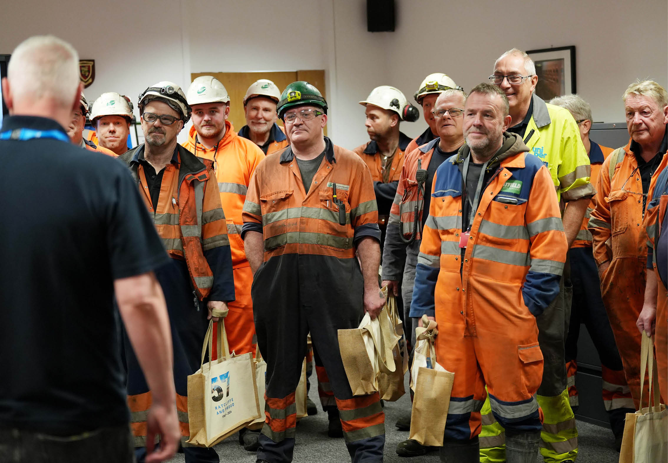 (Photo shoot 1024-035) Ratcliffe Power Station employee day. 16/10/2024