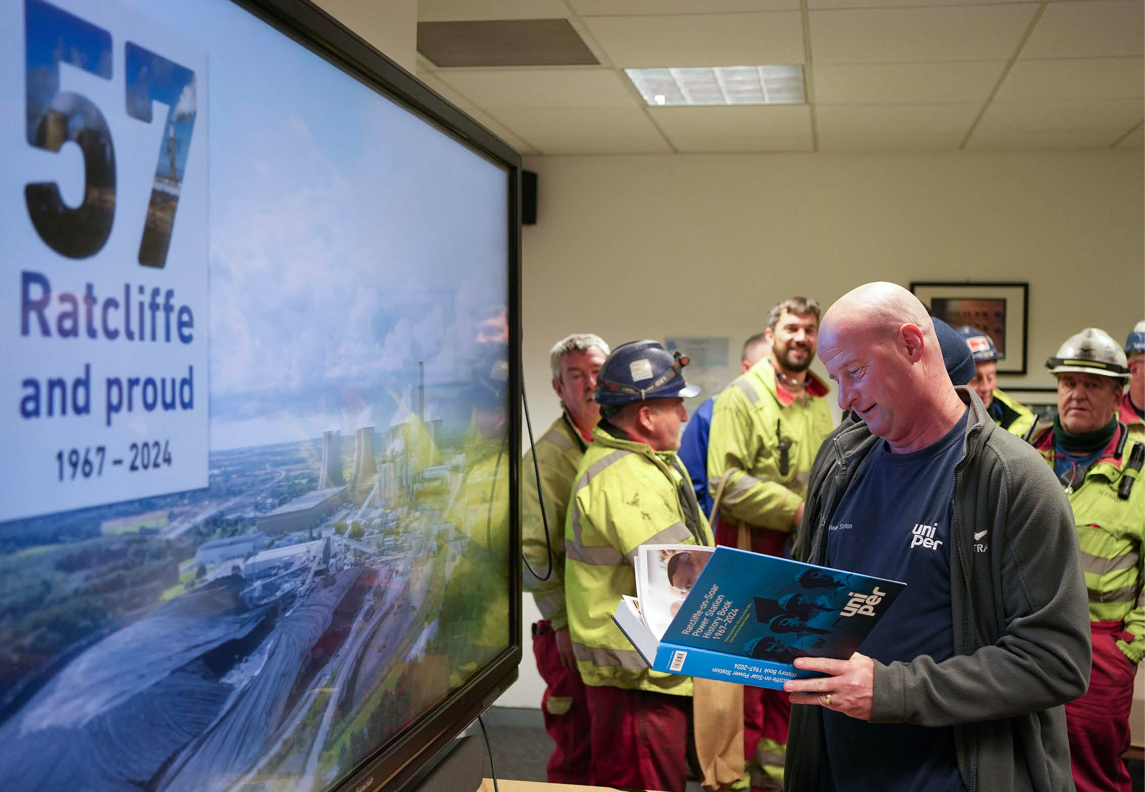 (Photo shoot 1024-035) Ratcliffe Power Station employee day. 16/10/2024