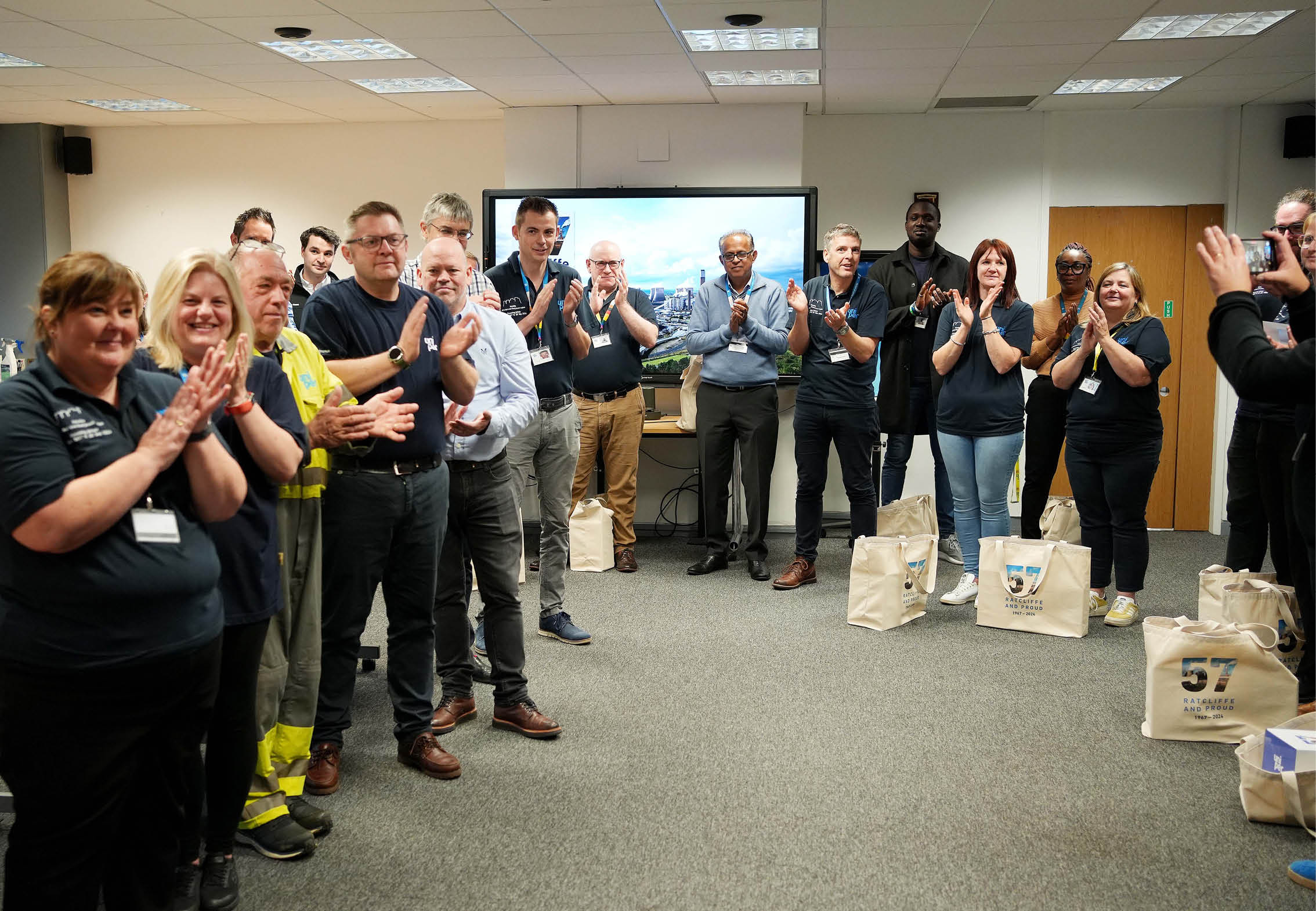 (Photo shoot 1024-035) Ratcliffe Power Station employee day. 16/10/2024