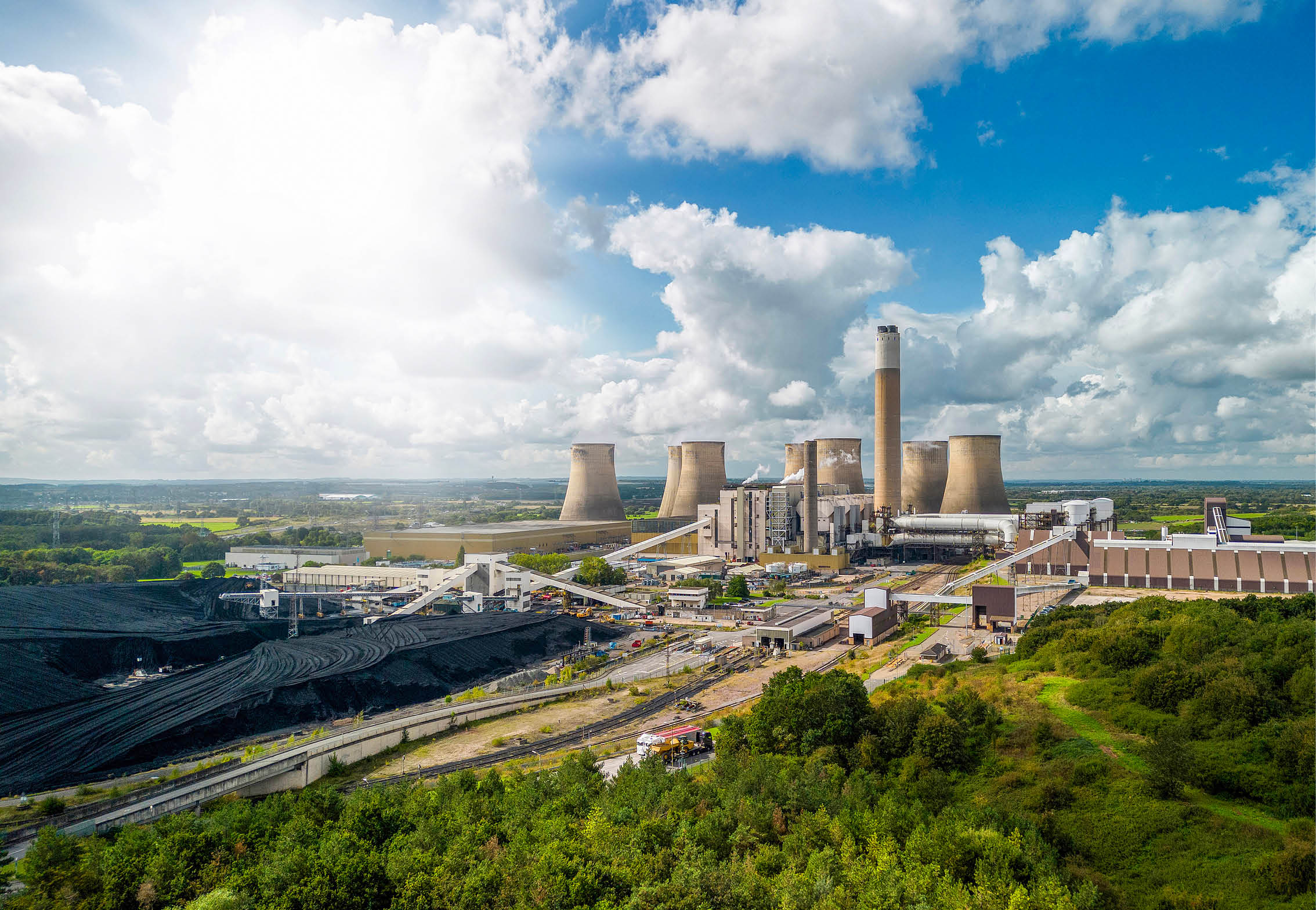 (Photo shoot 0923-057) Uniper Energy Ratcliffe on Soar Power Station near Nottingham