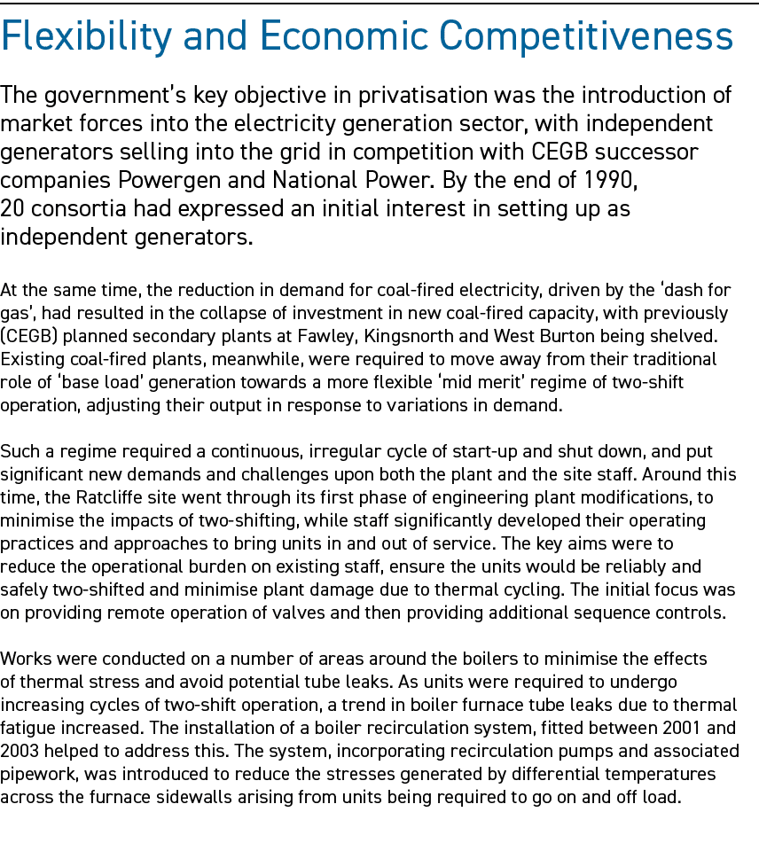 Flexibility and Economic Competitiveness The government’s key objective in privatisation was the introduction of mark...