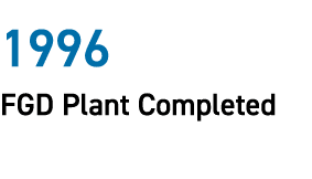 1996 FGD Plant Completed