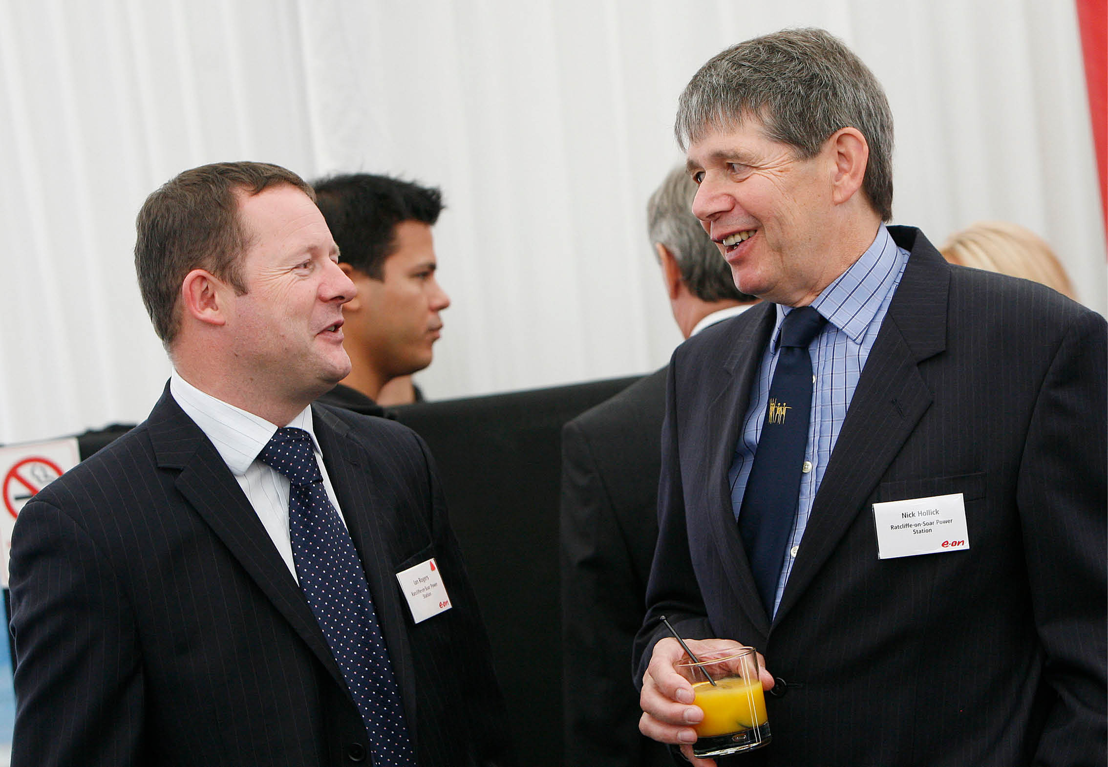 (Photoshoot 0907-059) VIP day at Ratcliffe Power Station to mark 40 years of generation at the station. Pictured by Ian Rogers and Nick Hollick.
